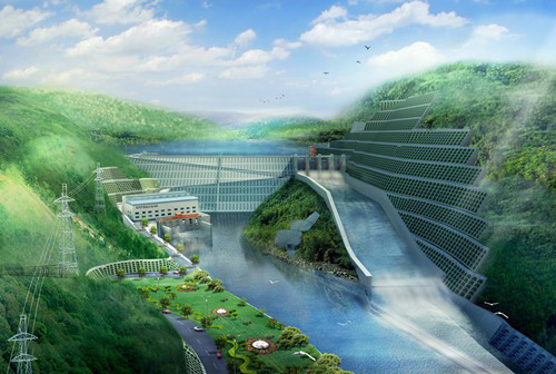 北镇老挝南塔河1号水电站项目
